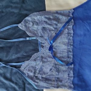 Blue Lingerie